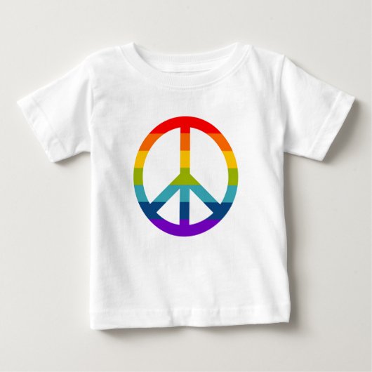 Rainbow Peace Sign (Voorkant)