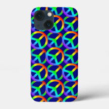 Rainbow Peace Sign-draagtas