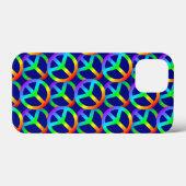 Rainbow Peace Sign-draagtas Case-Mate iPhone Case (Achterkant (horizontaal))