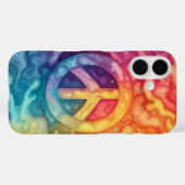 Rainbow Peace Splash Telefoonhoesje Case-Mate iPhone Case (Achterkant (horizontaal))