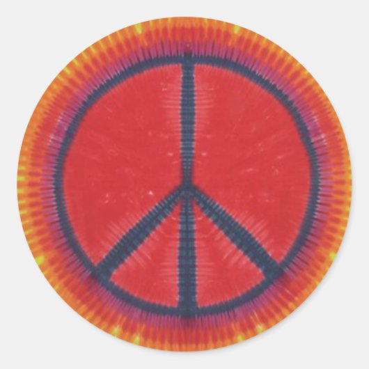 Rainbow Peace Stickers (Voorkant)