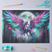 Rainbow Pegasus Tissue Paper Tissuepapier (Craft)