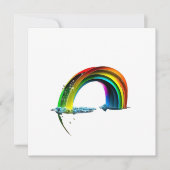 RAINBOW - PENSEZ À VOUS ! Carte (Devant)