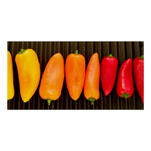 Rainbow Peppers Perfect Poster (Voorkant)
