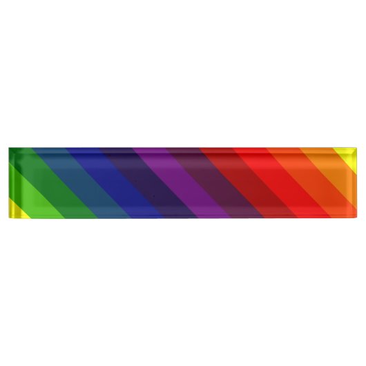 RAINBOW PERFECTIE! ~ NAAMBORDJE (Voorkant)