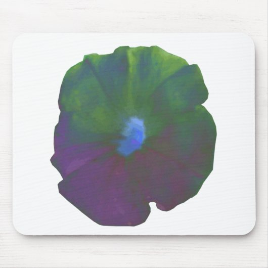 Rainbow Petunia Mousepad Muismat (Voorkant)