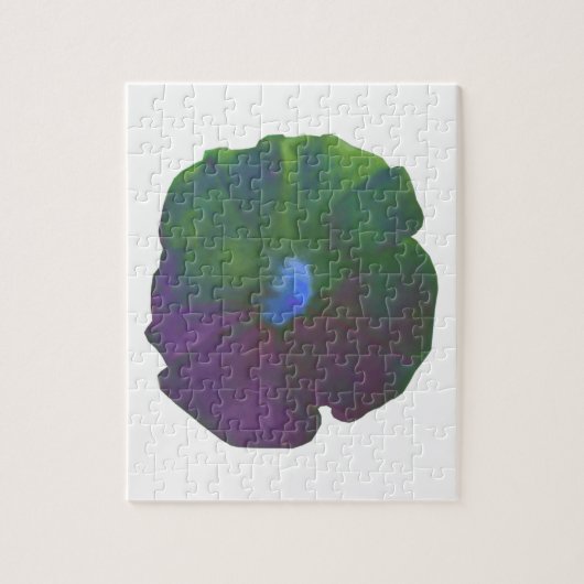 Rainbow Petunia Puzzle Legpuzzel (Verticaal)