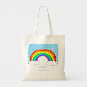 Rainbow Philosophy Tote Bag