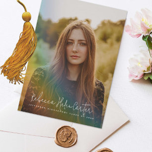 Rainbow Photo Afstuderen Aankondiging