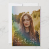 Rainbow Photo Afstuderen Aankondiging (Voorkant)