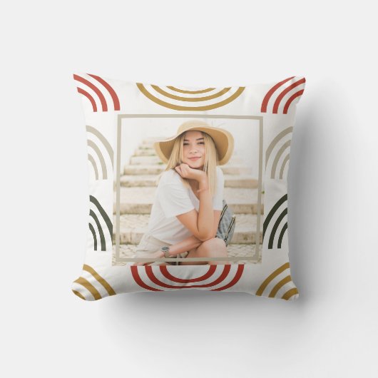 Rainbow Photo Sierkussen (Voorkant)