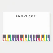 Rainbow Piano Keys Post-it® Notes (Voorkant)