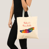 Rainbow Piano Keys Tote Bag (Voorkant (product))