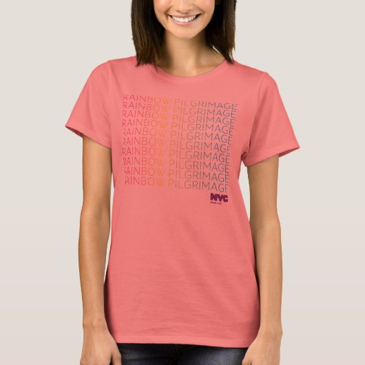 Rainbow Pilgrimage Multi T-shirt (Voorkant)