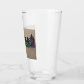 Rainbow Pine Trees Glass Cup Glas (Links)