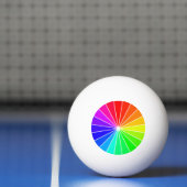 Rainbow Ping Pong Balls Rainbows Sports Fun Pingpongballen (Net)