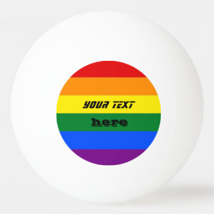 RAINBOW pingelt pongbal AAN KLANTENS OF PERSONISCH Pingpongballen