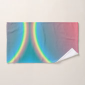 Rainbow Pink Blue Blush  (Serviette à main)
