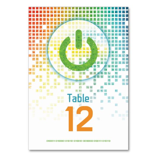 Rainbow Pixel Videogame Gamer Bar Mitzvah Kaart (Voorkant)