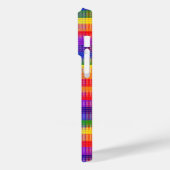 Rainbow Plaid iPhone Samsung Coque (Verso / Gauche)