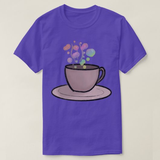 Rainbow Plain Tea T-shirt (Design voorkant)