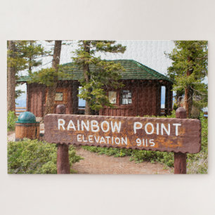 Rainbow Point-teken, Bryce Canyon, Utah Legpuzzel