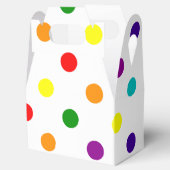 RAINBOW POLKA DOT BEDANKDOOSJES (Geopend)