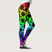 Rainbow Polka Dot Leggings (Rechts)