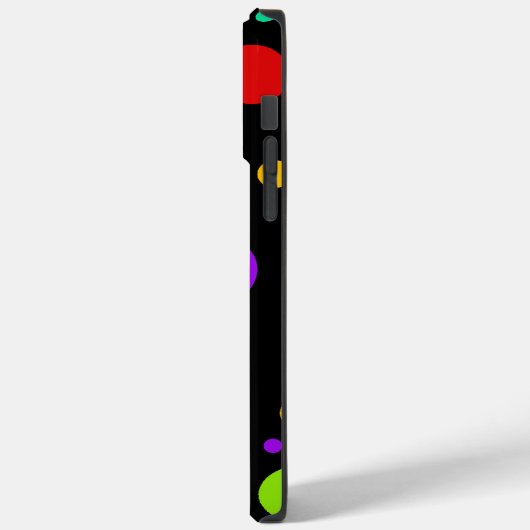 Rainbow Polka Dots Case-Mate iPhone Case (Achterkant / Links)