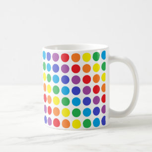Rainbow Polka Dots Mok