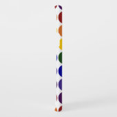 Rainbow Polka Dots on White Case-Mate Samsung Galaxy Hoesje (Achterkant/rechts)