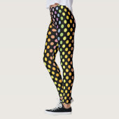 Rainbow Polka Dots Pattern Leggings (Links)