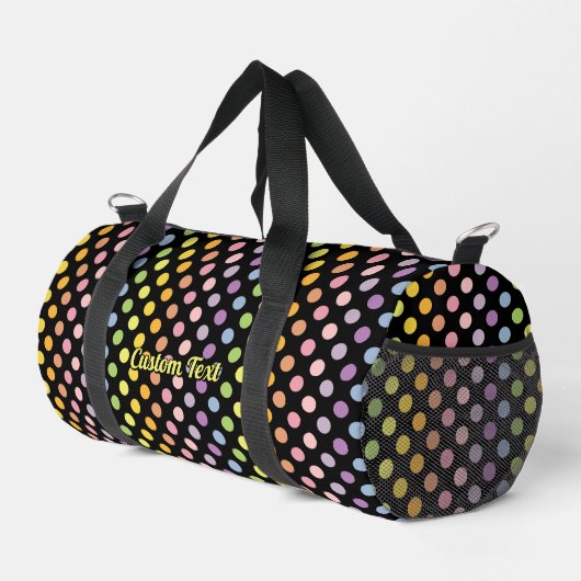 Rainbow Polka Dots Pattern Plunjezak (Rechterhoek)