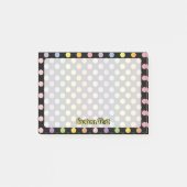 Rainbow Polka Dots Pattern Post-it® Notes (Voorkant)