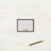 Rainbow Polka Dots Pattern Post-it® Notes (Op bureau)
