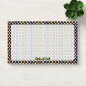 Rainbow Polka Dots Pattern Post-it® Notes (Kantoor)