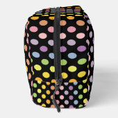 Rainbow Polka Dots Pattern Toilettasje (Rechts)