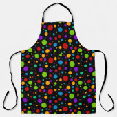 Rainbow Polka Dots Schort (Voorkant)