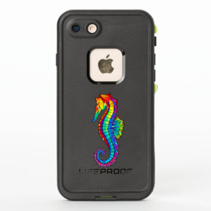 Rainbow Polygonal Seahorse
