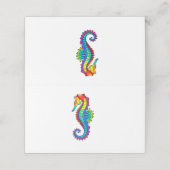 Rainbow Polygonal Seahorse (Buitenkant ongevouwen)