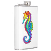 Rainbow Polygonal Seahorse Heupfles (Rechts)