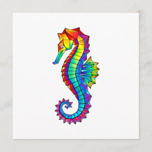 Rainbow Polygonal Seahorse Programma