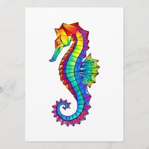 Rainbow Polygonal Seahorse Programma