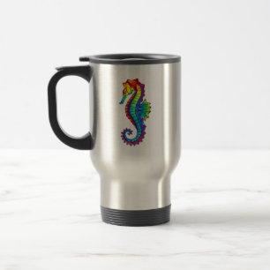 Rainbow Polygonal Seahorse Reisbeker