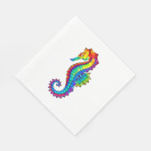 Rainbow Polygonal Seahorse Servet (Hoek)