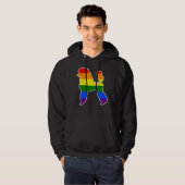 Rainbow Poodle Hoodie (Voorkant volledig)