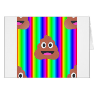 rainbow poop emoji