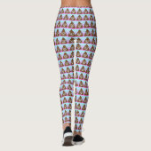 Rainbow Poop Emoji Leggings (Achterkant)