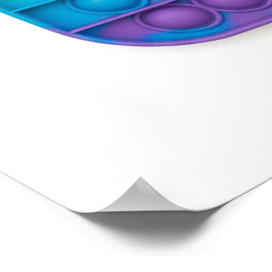 Rainbow Pop-It Fidget Poster (Hoek)