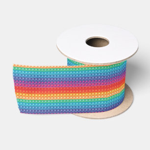 Rainbow Pop It Fidget Speelgoed Pattern Lint